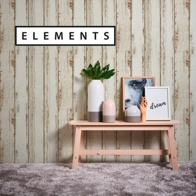 Papel de Parede Madeira - Elements