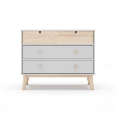 Cómoda Para Criança com 4 Gavetas em Branco