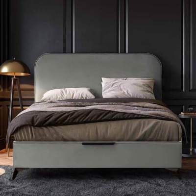 Cama Estofada com Sommier Elevatório Canapé