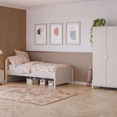 Cama Infantil 90x190 cm Enola Creme