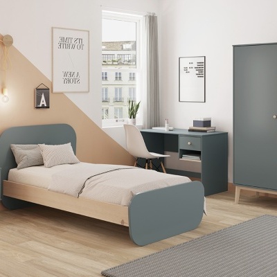 Cama Infantil 90x190 cm Esteban Verde