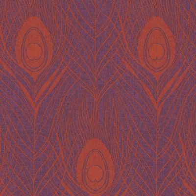 Papel de Parede Laranja, Roxo, Vermelho Absolutely Chic | 36971-5