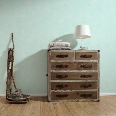 Papel de Parede Tropical, Uni, Azul, Verde, Turquesa 37370-3 Papel de Parede Tropical, Uni, Azul, Verde, Turquesa 37370-3