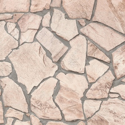 Papel de Parede Pedra, Casa de Campo, Bege, Castanho, Cinza 9273-23