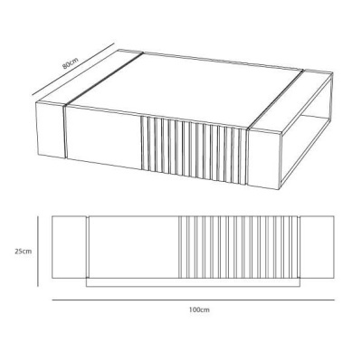 Mesa de Centro Cácio Piana
