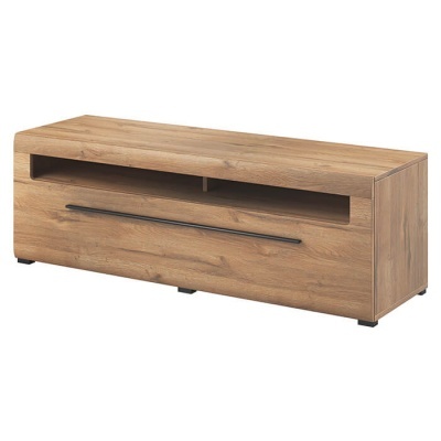 Base Móvel TV Moderno Nórdico 140 ou 160 cm Carvalho Tulsa