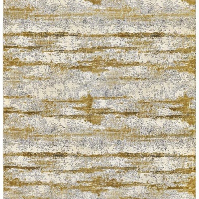 Tapete / Carpete por Medida Amarelo e Cinzento Artisan 100