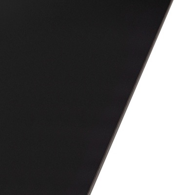 Mesa de Jantar com Tampo e Base X em Preto