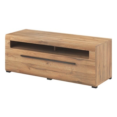 Base Móvel TV Moderno Nórdico 140 ou 160 cm Carvalho Tulsa