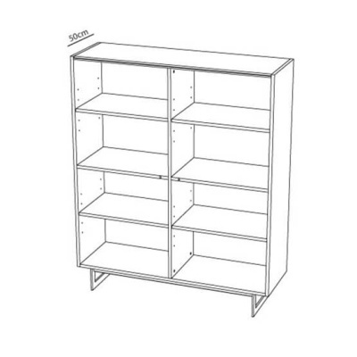 Armário Vitrine Cácio Piana