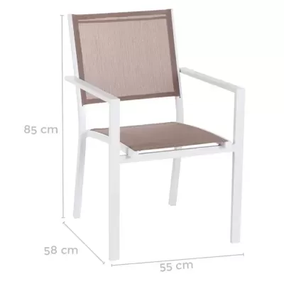 Cadeira Empilhável de Exterior | Thais