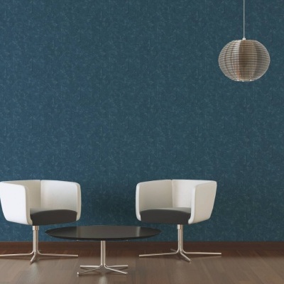 Papel de Parede Azul-Petróleo Absolutely Chic | 36975-1