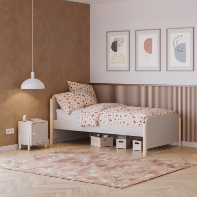 Cama Infantil 90x190 cm Enola Creme