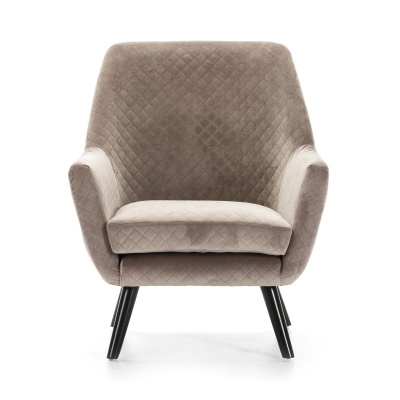 Conjunto de 2 Cadeirões Veludo Beige, Verde ou Azul