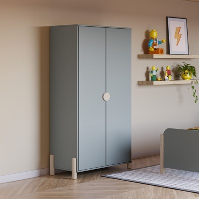 Roupeiro Infantil 2 Portas em Verde