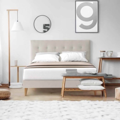 Cabeceira de Cama Estofada Atenas