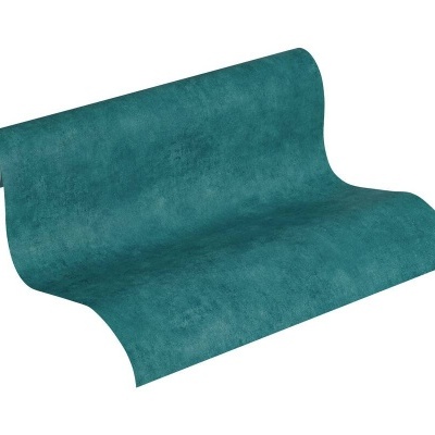 Papel de Parede Tropical, Uni, Azul, Verde, Turquesa 37370-9