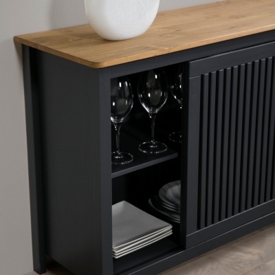 Aparador Madeira Cinzento Bruna