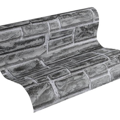 Papel de Parede Pedra, Vulcanica, Preto, Cinzento 6623-30 Papel de Parede Pedra, Vulcanica, Preto, Cinzento 6623-30