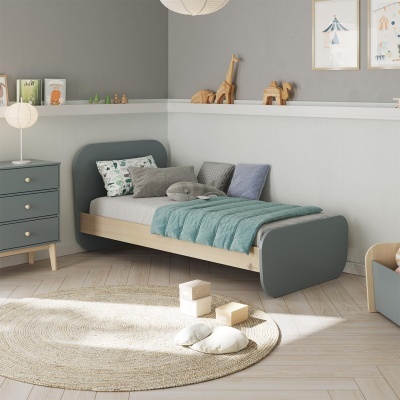Cama Infantil 90x190 cm Esteban Verde