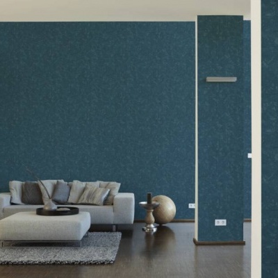 Papel de Parede Azul-Petróleo Absolutely Chic | 36975-1