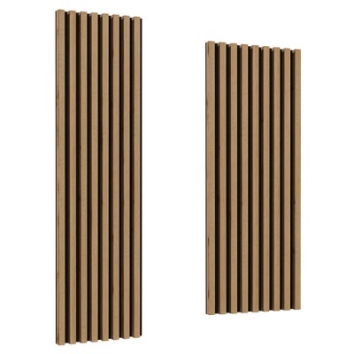Móvel TV com Painel Ripado Celine Branco Móvel TV com Painel Ripado Celine Branco