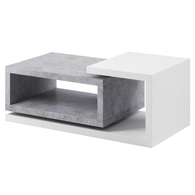 Sala Completa Moderna em Branco e Cinza Betão Bota Sala Completa Moderna em Branco e Cinza Betão Bota