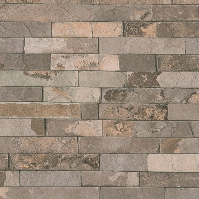 Papel de Parede Pedra, Casa de Campo, Bege, Castanho 35582-2