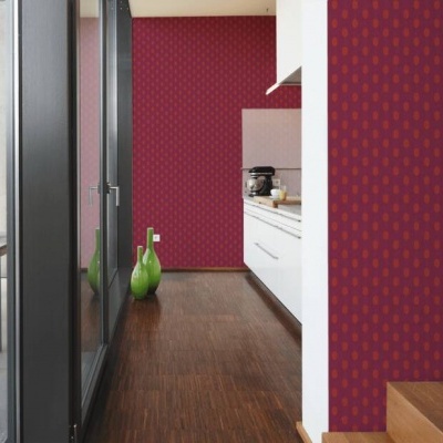 Papel de Parede Laranja, Roxo, Vermelho Absolutely Chic | 36973-1