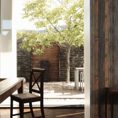 Papel de Parede Madeira, Casa de Campo, Bege, Castanho, Cinzento 9593-11