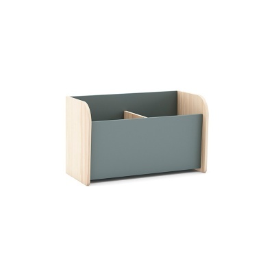 Cesto de Brinquedos Verde | Baú de Madeira