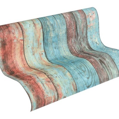 Papel de Parede Madeira, Casa de Campo, Azul, Colorido 30723-1 Papel de Parede Madeira, Casa de Campo, Azul, Colorido 30723-1