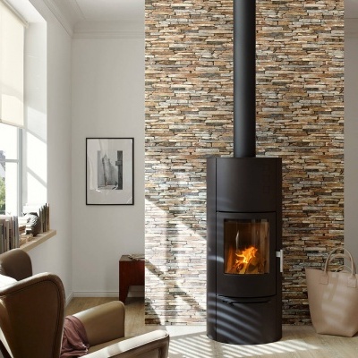 Papel de Parede Pedra, Xisto, Casa de Campo, Bege, Castanho, Amarelo 9142-17