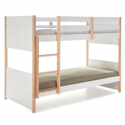 Beliche Madeira Branco 90x190 cm Kiara