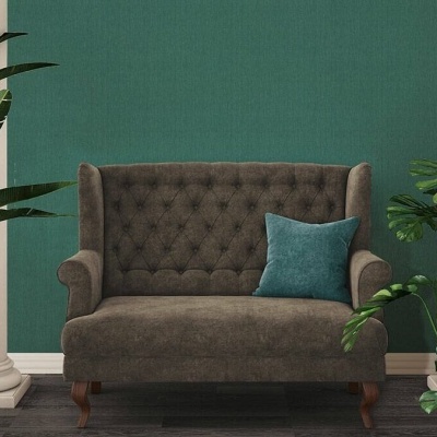 Papel de Parede Verde Ardósia Absolutely Chic | 36977-1