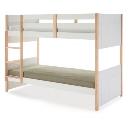 Beliche Madeira Branco 90x190 cm Kiara