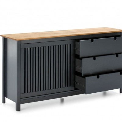 Aparador Madeira Cinzento Bruna