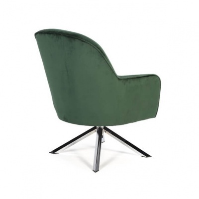 Conjunto de 2 Cadeirões Giratórios Bege, Verde