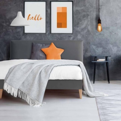 Cabeceira de Cama Estofada Viena