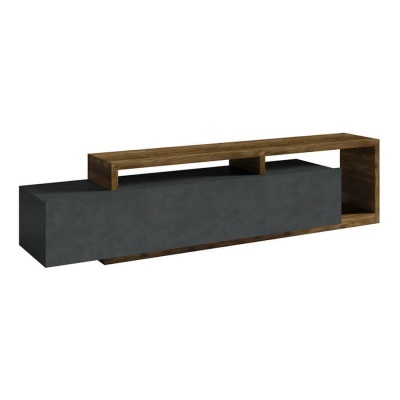 Sala Completa Moderna em Cinzento e Abeto Suíço Bota