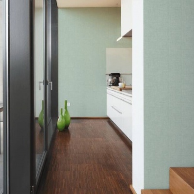 Papel de Parede Verde Claro, Turquesa Absolutely Chic | 36976-9