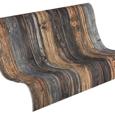 Papel de Parede Madeira, Casa de Campo, Bege, Castanho, Cinzento 9593-11