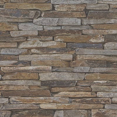 Papel de Parede Pedra, Xisto, Casa de Campo, Bege, Castanho, Amarelo 9142-17