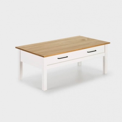 Mesa de Centro Branca Miranda