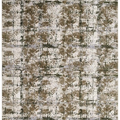 Tapete / Carpete por Medida Castanho e Verde Artisan 202