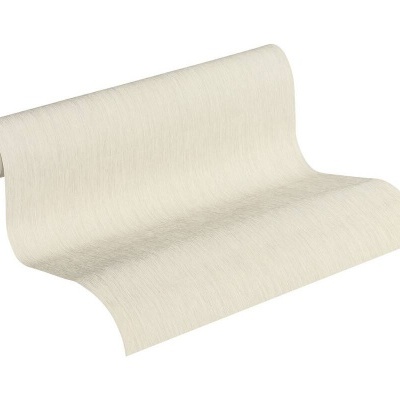 Papel de Parede Tropical, Folhas, Uni, Creme, Bege, Cinza 37375-3