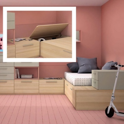 Quarto Juvenil Completo Antaix | Stay 05