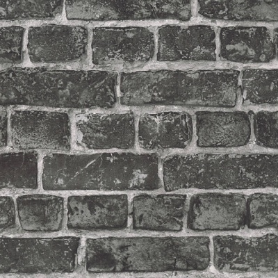 Papel de Parede Pedra, Casa de Campo, Preto 30682-2