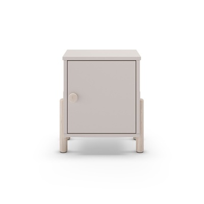 Mesa de Cabeceira Para Criança em Creme