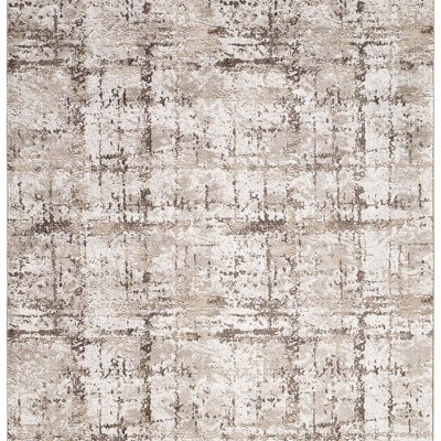 Tapete / Carpete por Medida Cinzento e Castanho Artisan 204